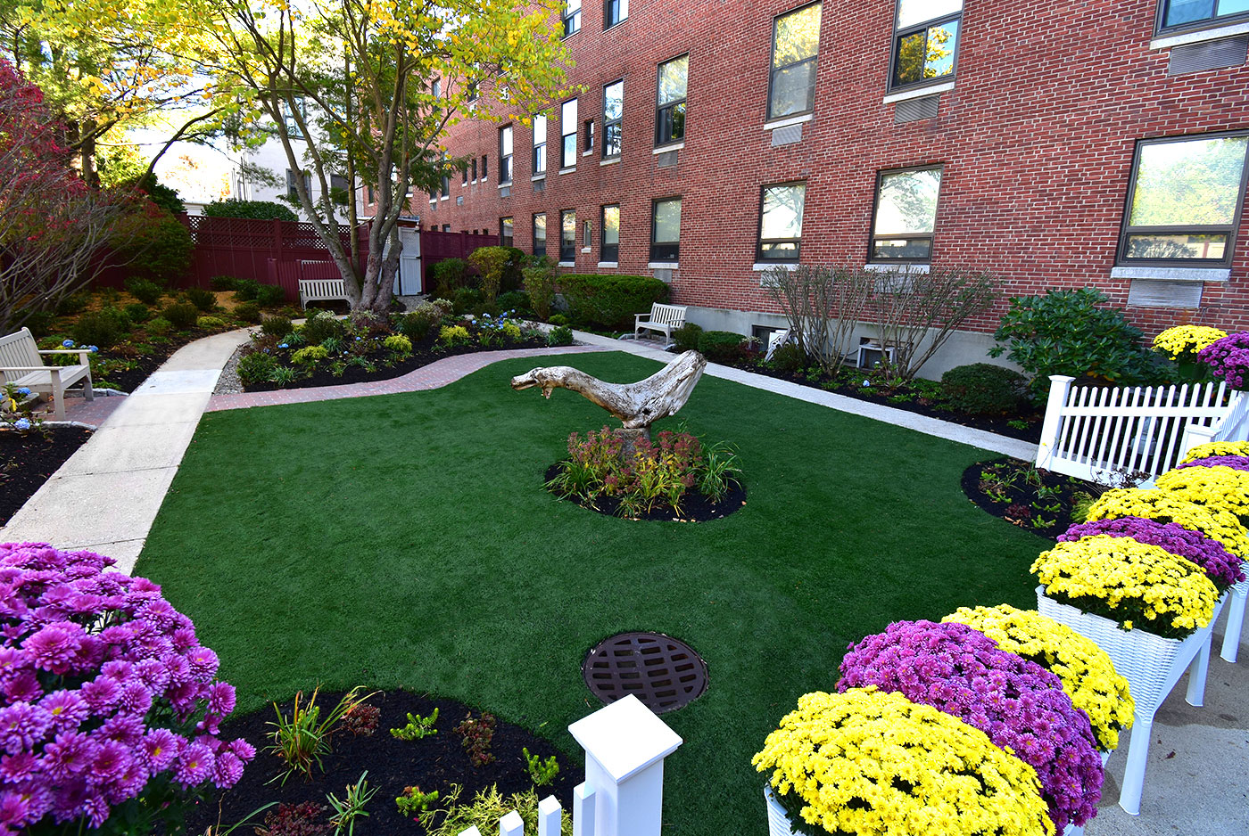 Courtyard at New Horizons